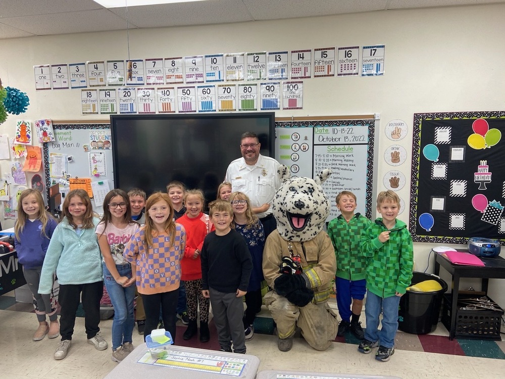 Dupo Fire Department Visits Bluffview